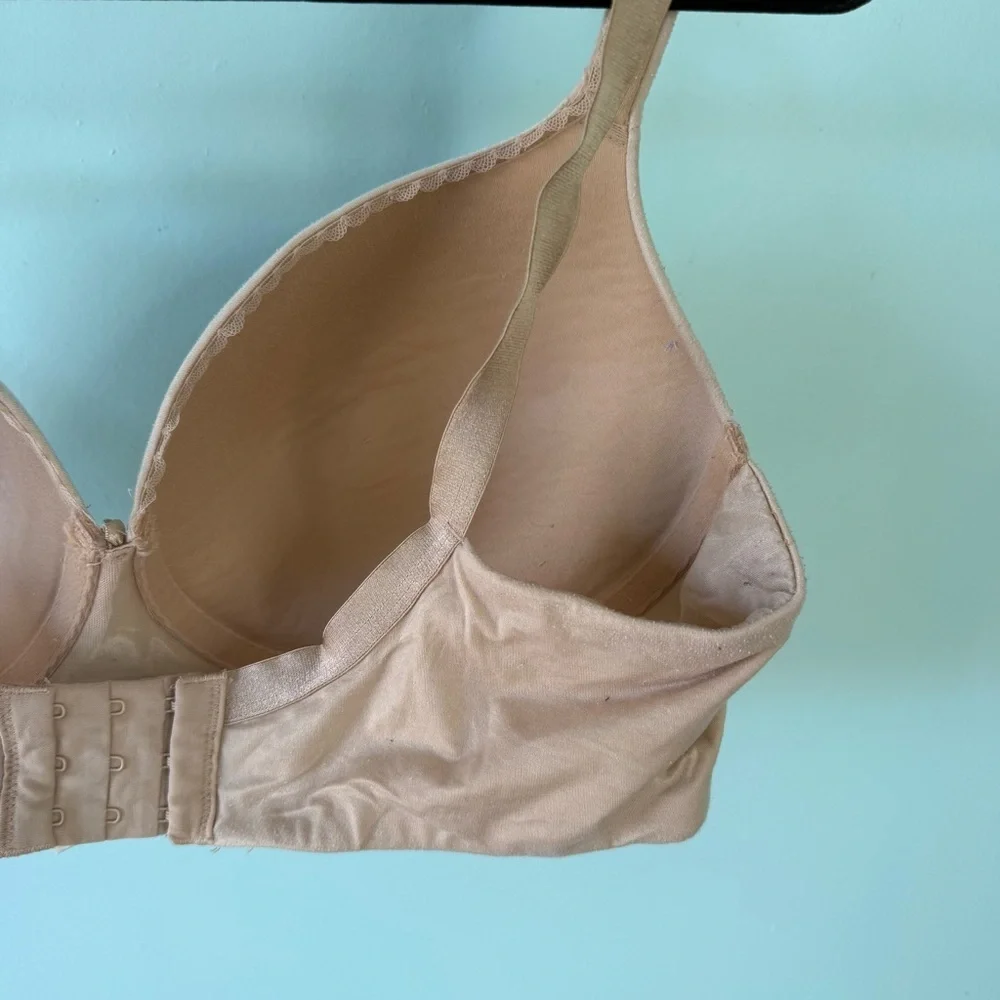 Victorias Secret 40D Lined Perfect Coverage Bra Solid Black